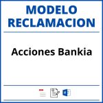 Modelo Reclamacion Acciones Bankia