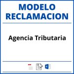 Modelo Reclamacion Agencia Tributaria