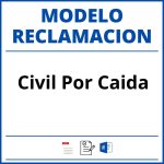 Modelo Reclamacion Civil Por Caida