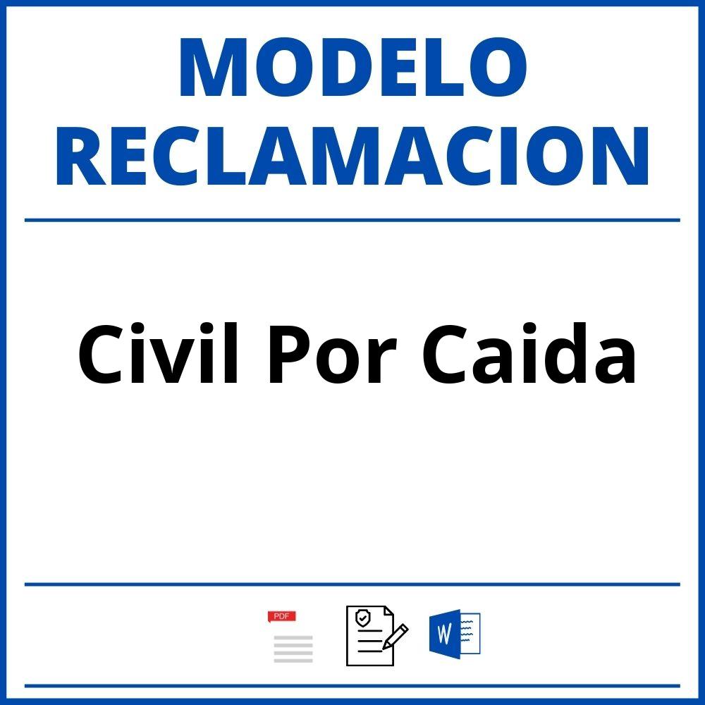 Modelo Reclamacion Civil Por Caida