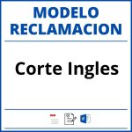 Modelo Reclamacion Corte Ingles