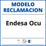 Modelo Reclamacion Endesa Ocu