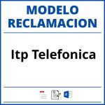 Modelo Reclamacion Itp Telefonica