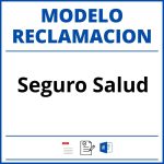 Modelo Reclamacion Seguro Salud