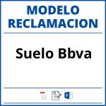 Modelo Reclamacion Suelo Bbva