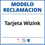 Modelo Reclamacion Tarjeta Wizink