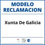 Modelo Reclamacion Xunta De Galicia