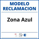 Modelo Reclamacion Zona Azul